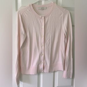 LOFT Pink Cardigan